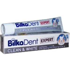 BilkaDent Expert Clean and White fogkrém, 75 ml