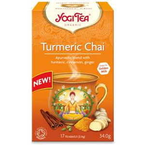 Yogi Bio Kurkuma tea TURMERIC CHAI 17 filter