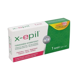 X-epil Terhességi Gyorsteszt Csík, 1 db