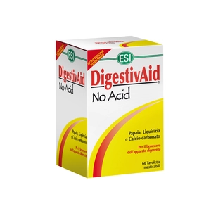 ESI Digestiv Aid - No Acid, természetes savlekötő, lúgosító tabletta 60db