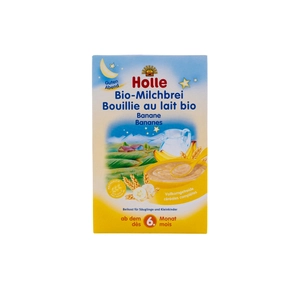Holle Bio banános tejkása 250 g