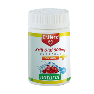 Dr. Herz Krill olaj 500 mg kapszula 30 db