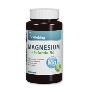 Vitaking Magnézium + B6 tabletta, 90 db