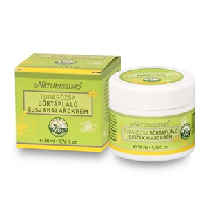 Naturissimo Tubarózsa bőrtápláló éjszakai arckrém, 50 ml