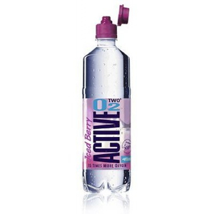 Active O2 fittness víz áfonya ízű, 750 ml