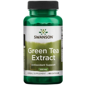 Swanson Green Tea kivonat kapszula 500 mg, 60 db