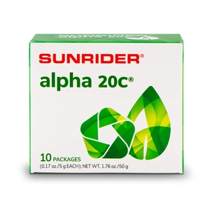 Sunrider Alpha 20C por, 10 db x 5 g tasak