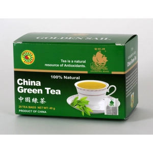 Golden sail kínai zöld tea 20 filteres