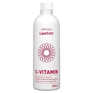 LIPOCELL Liposzómás C-vitamin, Fulvosav, Bioflavonoid, 500ml