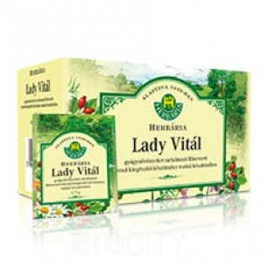 Herbária Lady Vitál gyógynövényes tea, 20 filter
