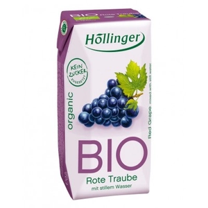 Höllinger bio Vörösszőlő nektár, 200 ml