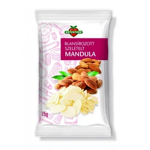 Naturfood Szeletelt mandula, 75 g