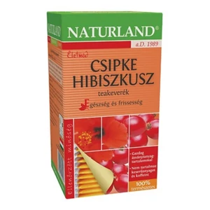 Naturland Csipke-Hibiszkusz teakeverék filteres, 20x3g