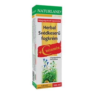 Naturland Herbal Svédkeserű fogkrém + C-vitamin, 100 ml