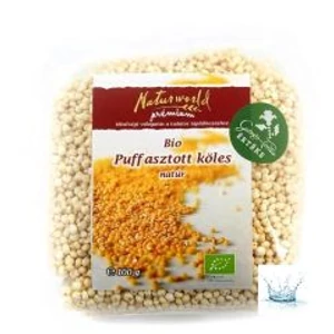 Naturworld bio puffasztott köles, natúr, 100 g