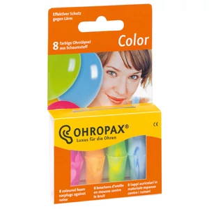 Ohropax Color füldugó, 8 db