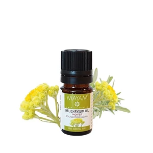 Mayam Olasz szalmagyopár illóolaj, 100% tiszta (helichrysum italicum), 2 ml