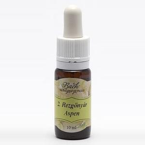 Bach virágterápia, 10 ml - Rezgőnyár, a sejtelem virága - 2-es