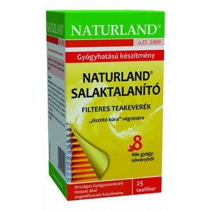 Naturland Salaktalanító tea filteres, 25x1g