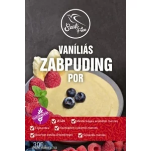 Szafi Free Vaníliás zabpuding por (gluténmentes, tejmentes, tojásmentes), 300 g