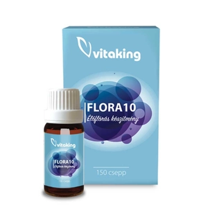 Vitaking Flora10 élőflórás csepp 6 ml