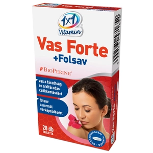 1X1 Vitamin Vas Forte + Folsav 28 db