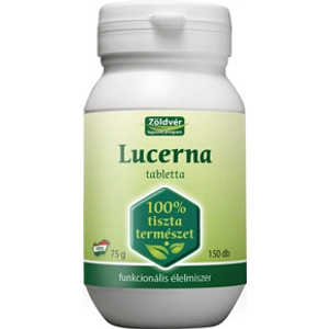 Zöldvér 100%-os lucerna tabletta, 150 db