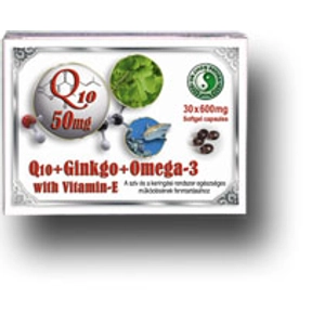 Dr. Chen Q10 + Ginkgo + Omega-3 kapszula 30 db