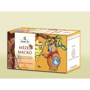 Mecsek Mézes Mackó tea Rooibos teával és mézzel, 20 filter