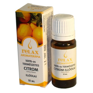 Relax Aromaterápia illóolaj 10 ml  Citrom