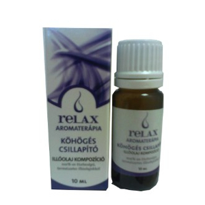 Relax Aromaterápia illóolaj kompozíció 10 ml  Köhögéscsillapító