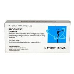 Naturpharma Probiotik kapszula, 10 db