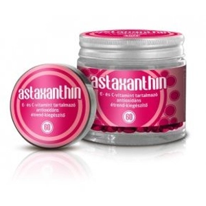 Vitálvár Astaxanthin antioxidáns E- és C-vitaminnal, 60 db kapszula