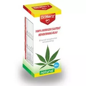 Dr. Herz hidegen sajtolt kendermag olaj, 50 ml