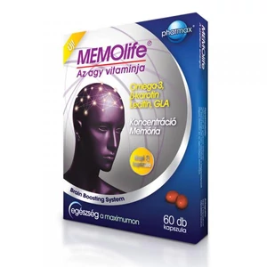 Memolife MAX, memória javító kapszula, 60 db