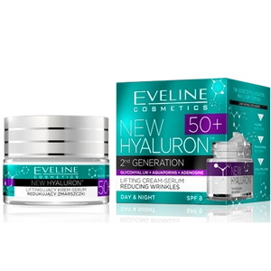 Eveline Hyaluron 4D 50+ nappali és éjszakai krém, 50 ml