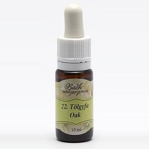 Bach virágterápia, 10 ml - Tölgyfa, a kitartás virága - 22-es