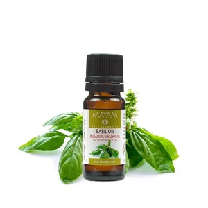 Mayam Trópusi bazsalikom illóolaj, tiszta (ocimum basilicum), 10 ml