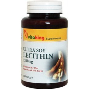 Vitaking Lecitin készítmény 100 db lágyzselatin kapszula
