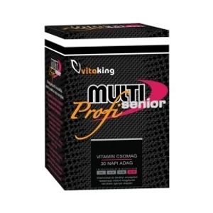 Vitaking Multi Senior Profi multivitamin csomag, 30 db