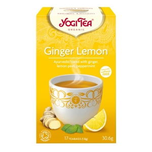 Yogi Bio Citromos gyömbér tea GINGER LEMON 17 filter