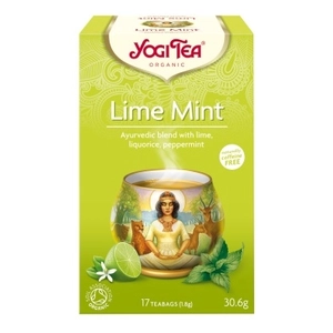 Yogi Bio Lime-menta tea, LIME MINT, 17 filter