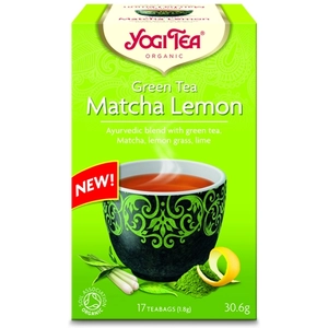 Yogi Bio Zöld matcha-citrom tea, MATCHA LEMON, 17 filter