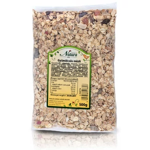 Natura gyümölcsös müzli, 500 g