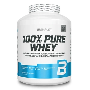 BioTech 100% Pure Whey 2270g black biscuit