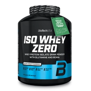 BioTech Iso Whey Zero lactose free 2270g - Black biscuit