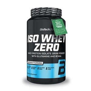 BioTech Iso Whey Zero lactose free 908g - Black biscuit