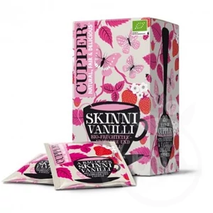 Cupper Bio Skinni Vanilli Vaníliás Gyümölcstea 20 Db 40 G