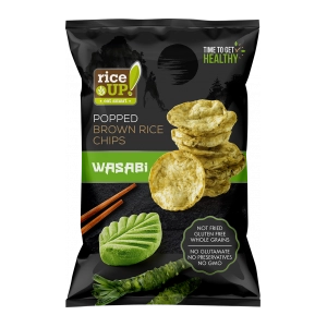 RICE UP Chips, 60g - Wasabi ízű