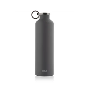 MyEqua Rozsdamentes acél dupla-falú hőtartó kulacs, 680ml - Basic Dark Grey (sötétszürke)